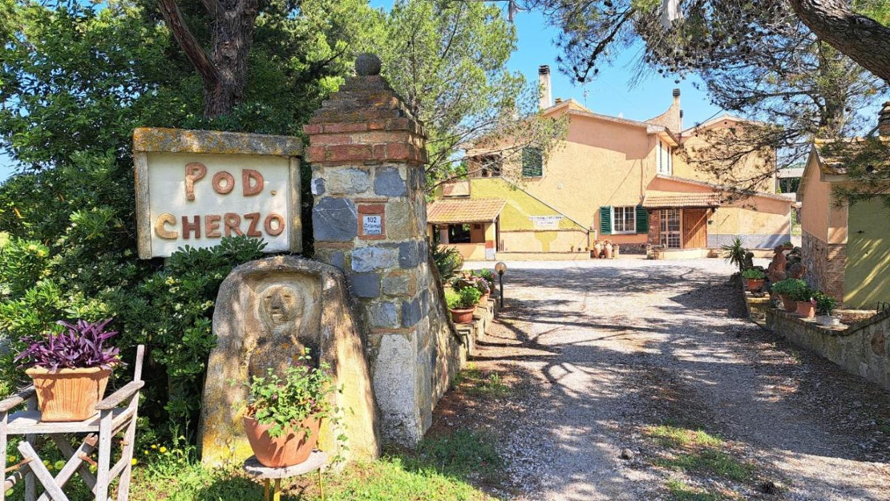 Agriturismo Podere Cherzo Cinigiano ภายนอก รูปภาพ