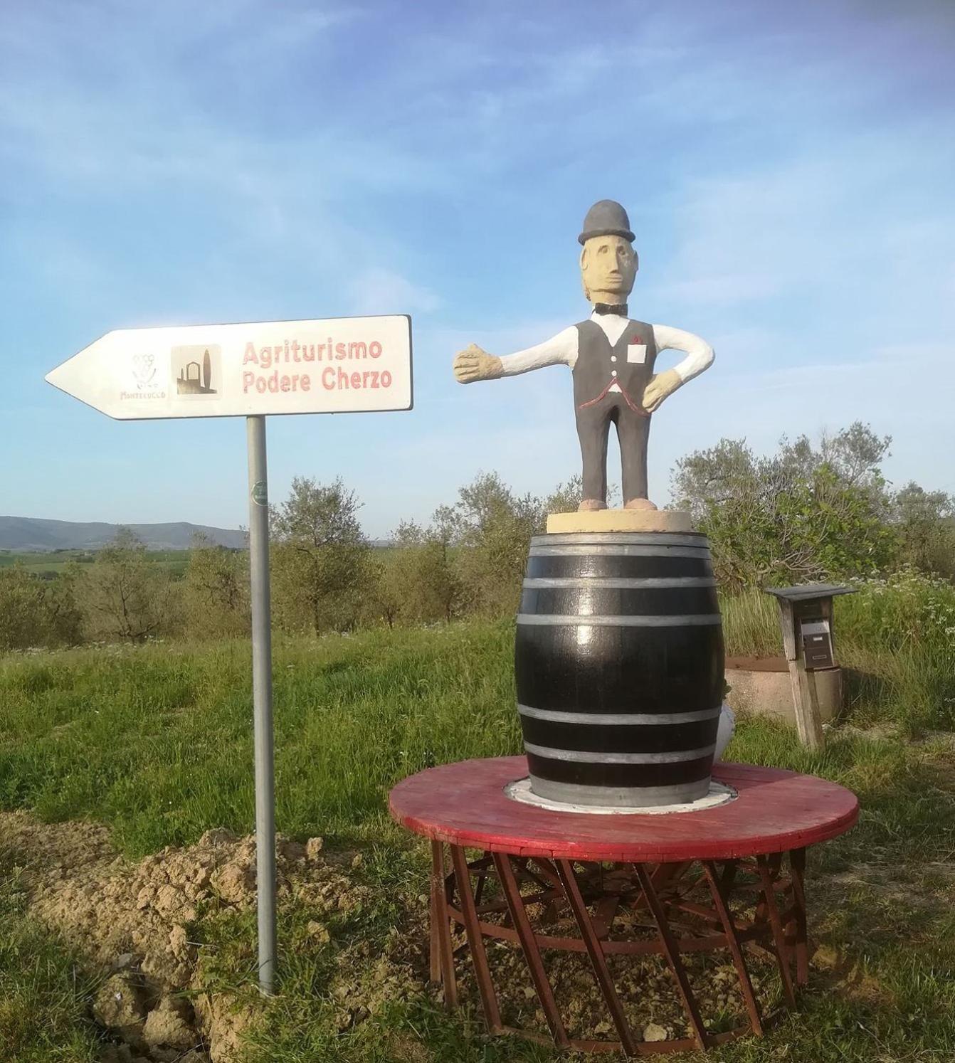 Agriturismo Podere Cherzo Cinigiano ภายนอก รูปภาพ